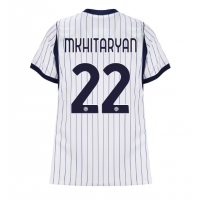 Camiseta Inter Milan Henrikh Mkhitaryan #22 Segunda Equipación Replica 2026-27 para mujer mangas cortas